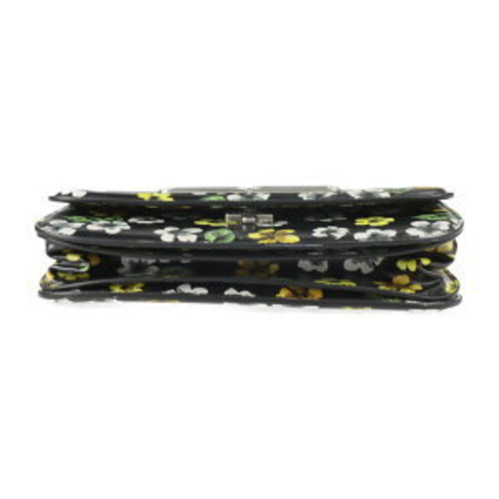 BALENCIAGA GOSSIP BAG SML shoulder black multicolored leather flower logo - Picture 4 of 9